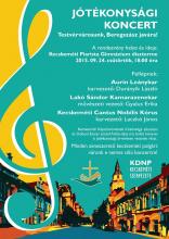 Jótékonysági koncert Beregszász javára (2015.09.24.)